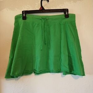 Gap green slip on skirt